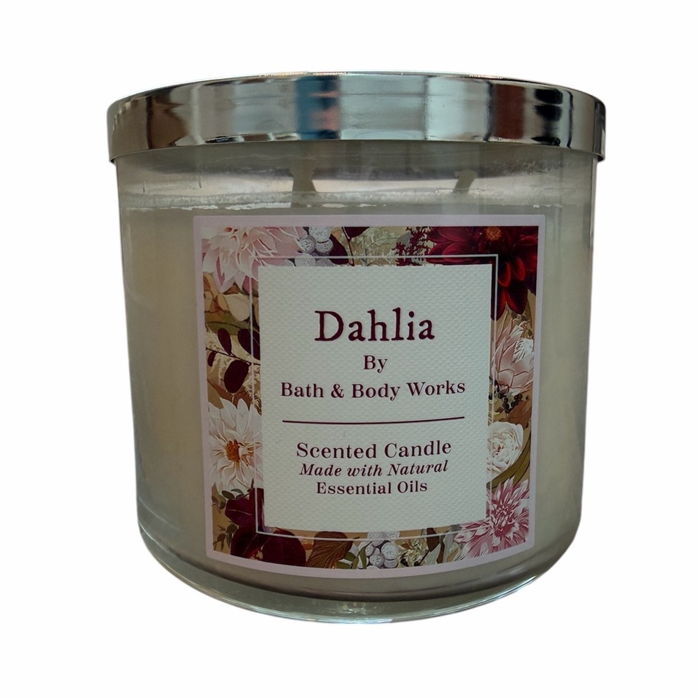 Bath & Body Works Dahlia 3-Wick Candle